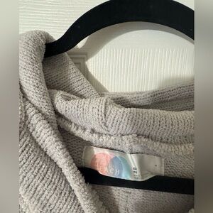 FL Beach Gray tunic sweater